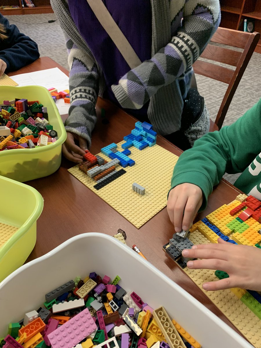 rhiajean's tweet photo. 5th grade visits the library this week for Science Makerspaces! Building with Strawbees, creating a new animal that can live in two different ecosystems, building landforms, and viewing time lapse videos on Google Earth of changing landscapes. #wylieisdlibs #draperdriven https://t.co/HAmfoae9G2