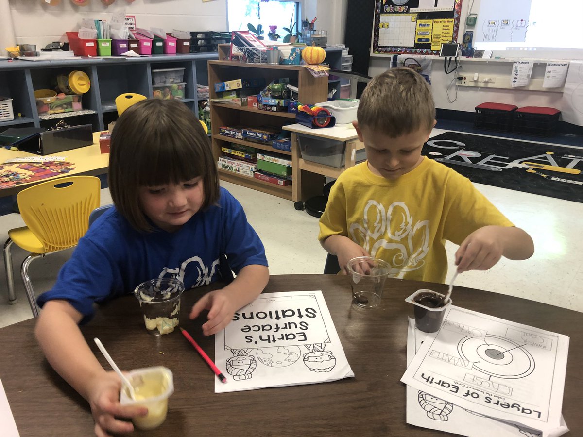 clinton_kellie's tweet photo. Investigating our Earth with real world things! #fshetogetherwecan https://t.co/axzg00CC6A
