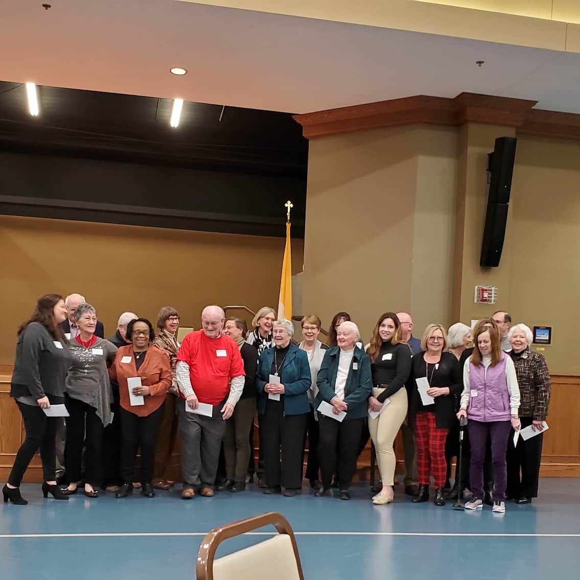 Volunteer recognition at our annual meeting on February 3. These jewels make the Crossing what it is!