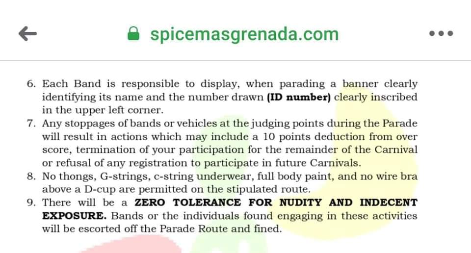 How this sound for Antigua's carnival?  2020