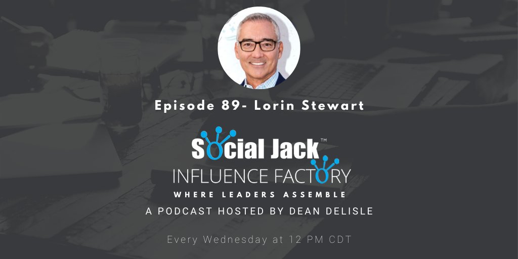 getsocialjack's tweet photo. Don't forget to tune in Feb. 19th at noon for the first #InfluenceFactory of the new year with special guest Lorin Stewart ! https://t.co/aG4fnyz0N2 https://t.co/6torqbJnlU