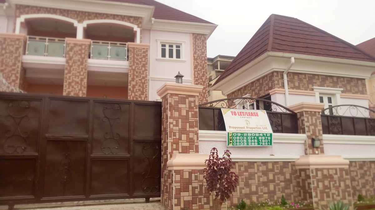 proponentprop's tweet image. Four bedrooms semi detached duplex with one bedroom servant quarters. 
Location: 7th Avenue, Gwarinpa
Rent: #4,500,000 p.a