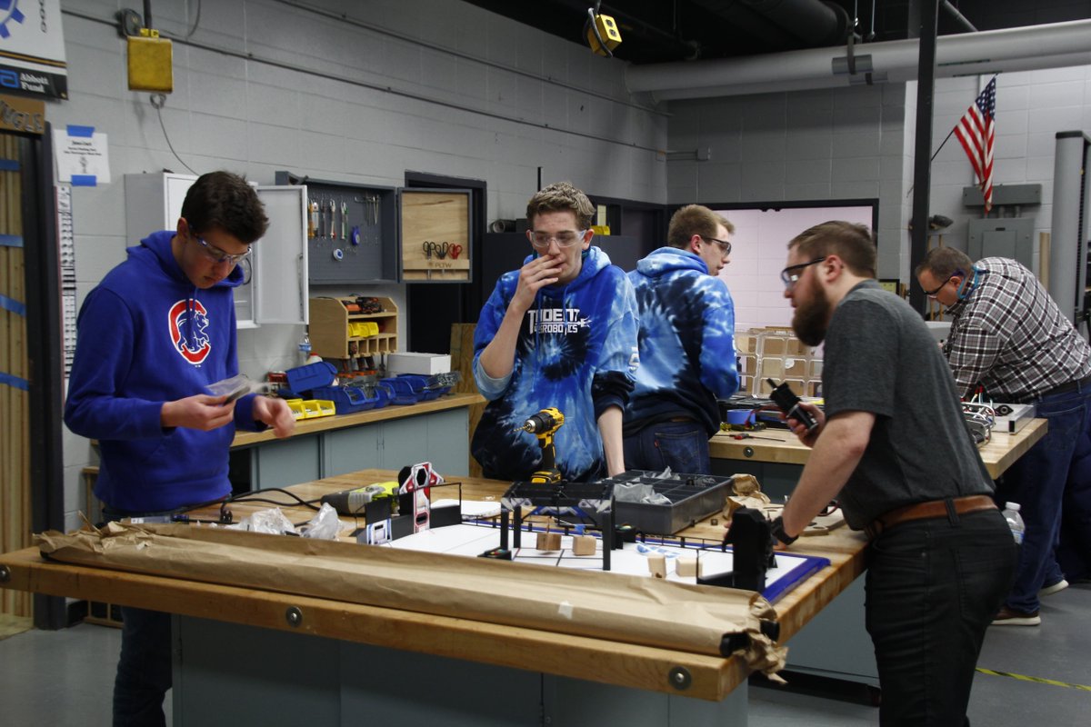 WTHSFIRST's tweet photo. Trident Robotics presents out Week 3 of Build Season video. Hope you enjoy

https://t.co/ofP0JrtmCm https://t.co/46aldNi6Pk
