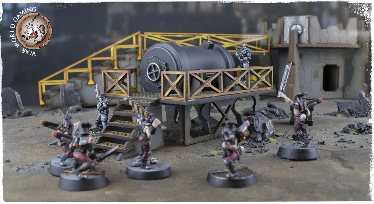 WarWorld_Gaming's tweet photo. “I don’t care you’re being shot at; I want to see that thing burning!” – Renegade Leader…
A tantalizing target for anyone. The Fuel Storage Terminal from the Industry of War Range is available on our website!
https://t.co/h8VrP1pFqV
https://t.co/RQ2oBQ36GK
#miniatures #wargaming https://t.co/imyKb7xrTQ
