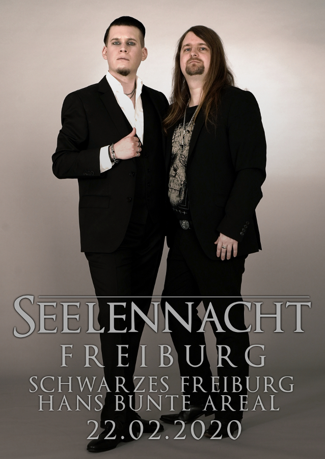 Unser erstes Konzert 2020 findet in Freiburg statt. :) Nicht mehr lange hin - am 22.02. zum 3 Jahre Schwarzes Freiburg! Es erwarten euch noch weitere Bands und DJs. Einlass 19.00 Uhr. Tix können vorbestellt werden: reservix.de/tickets-3-jahr…
Weitere Infos: schwarzes-freiburg.de