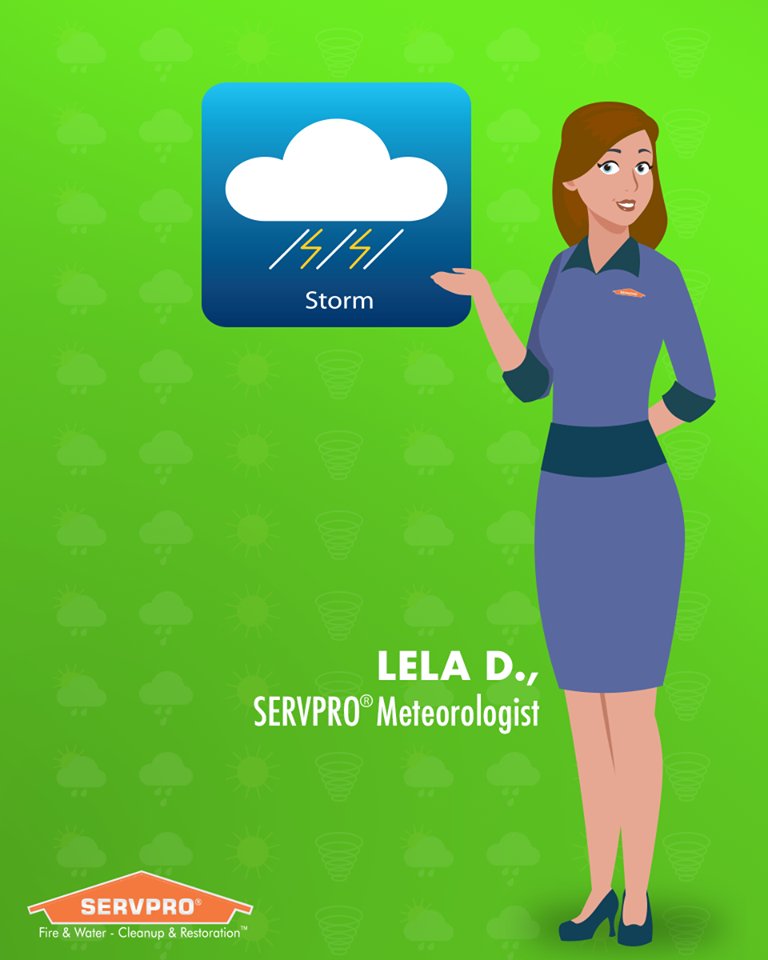 It’s National Weatherperson’s Day! SERVPRO's meteorologist Lela D. plays a large role in how we respond to weather events. With more than a decade of experience forecasting weather, Lela helps us anticipate areas impacted most so that we can divert resources.