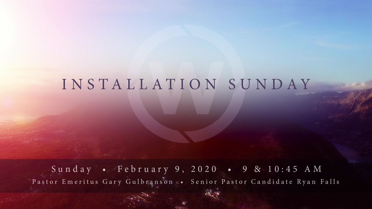 WC_Bellevue's tweet photo. It’s a momentous Sunday at Westminster Chapel!  Join us as Pastor Ryan Falls is installed our as our new Senior Pastor!  This Sunday at 9 &amp; 10:45 AM. 
Join us on The Road Ahead! #hope #encouragment #bellevuechurch #westminsterchapel https://t.co/GtaOBRA0CK