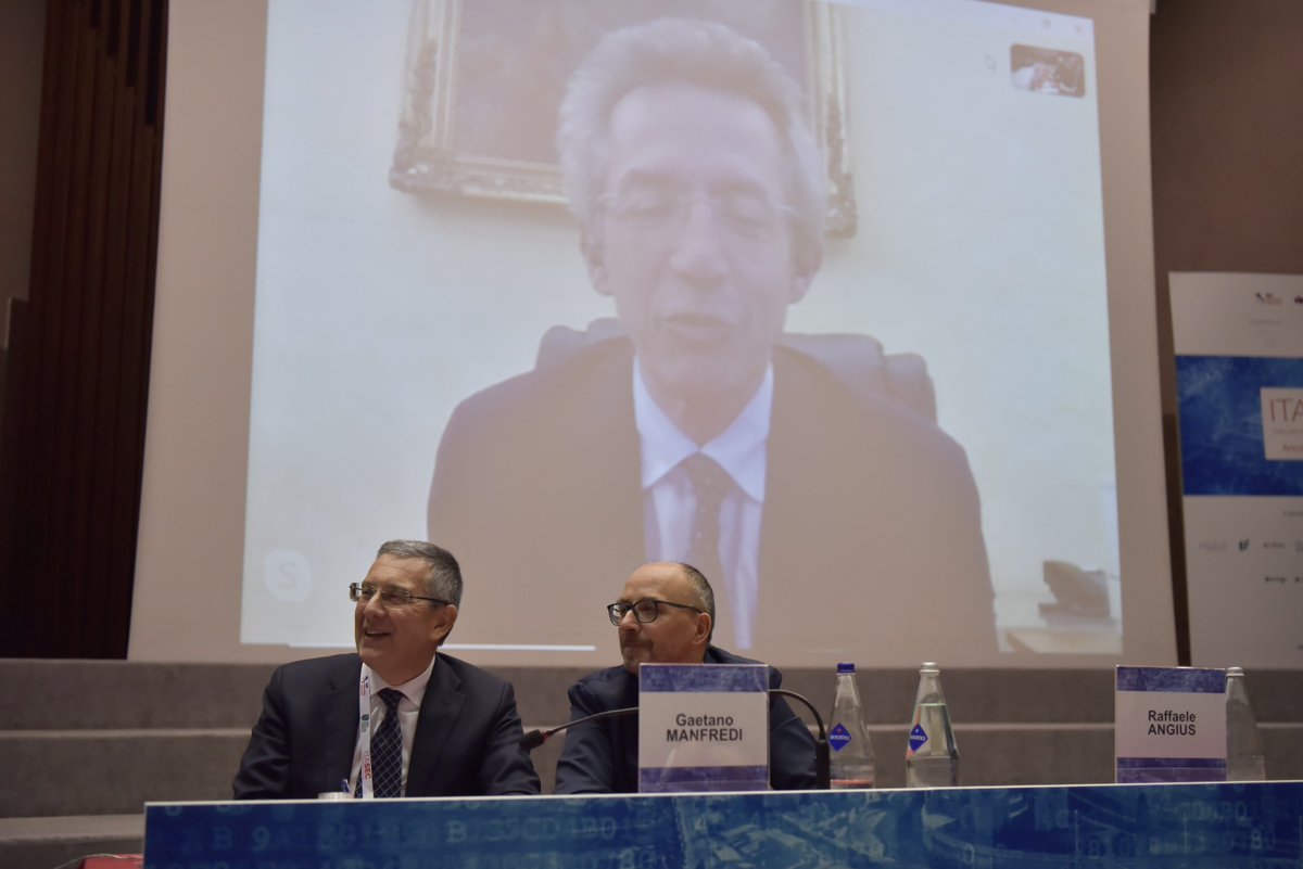 Il Ministro dell'Università e della Ricerca Gaetano Manfredi alla Politecnica per il convegno #Itasec20. In diretta dal Ministero ha sottolineato l'importanza dell'iniziativa sulla #cybersecurity e della collaborazione tra le università nel segno della multidisciplinarietà.