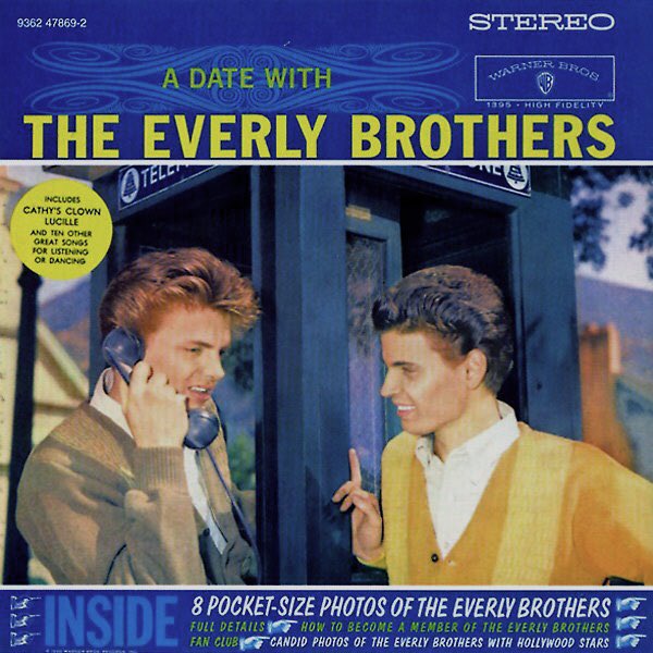 27. The Everly Brothers - A Date With The Everly Brothers (1960)Genres: Close Harmony, PopRating: ★★★