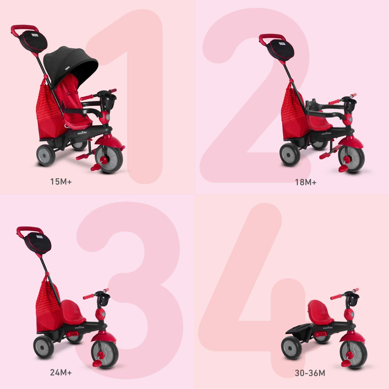 Smart trike swing hot sale dlx