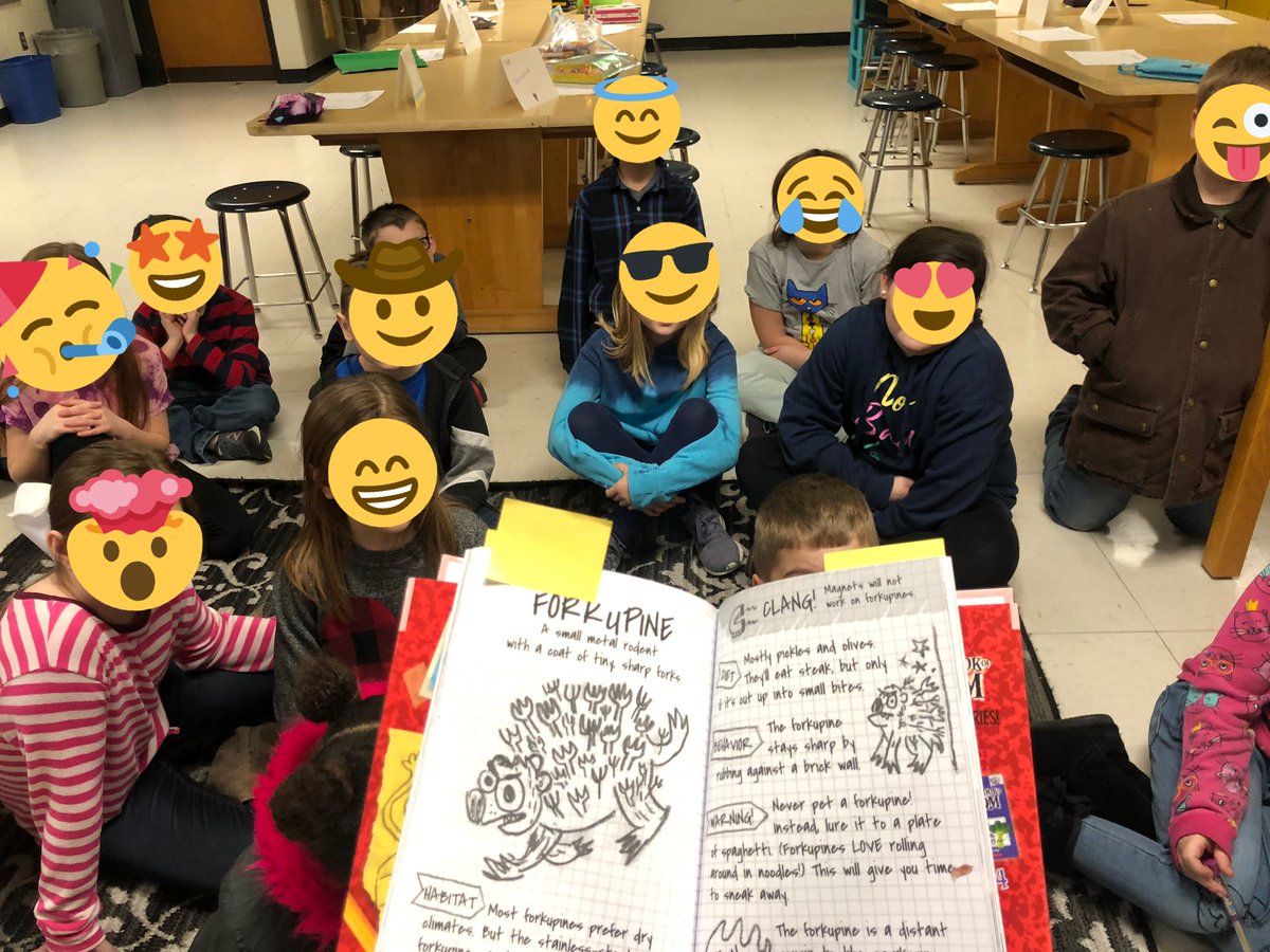 ArtWithStarks's tweet photo. #WorldReadAloudDay #ArtandLiterature #MakeAMonster @troycummings @MillCreekwest https://t.co/h4279ewcQw