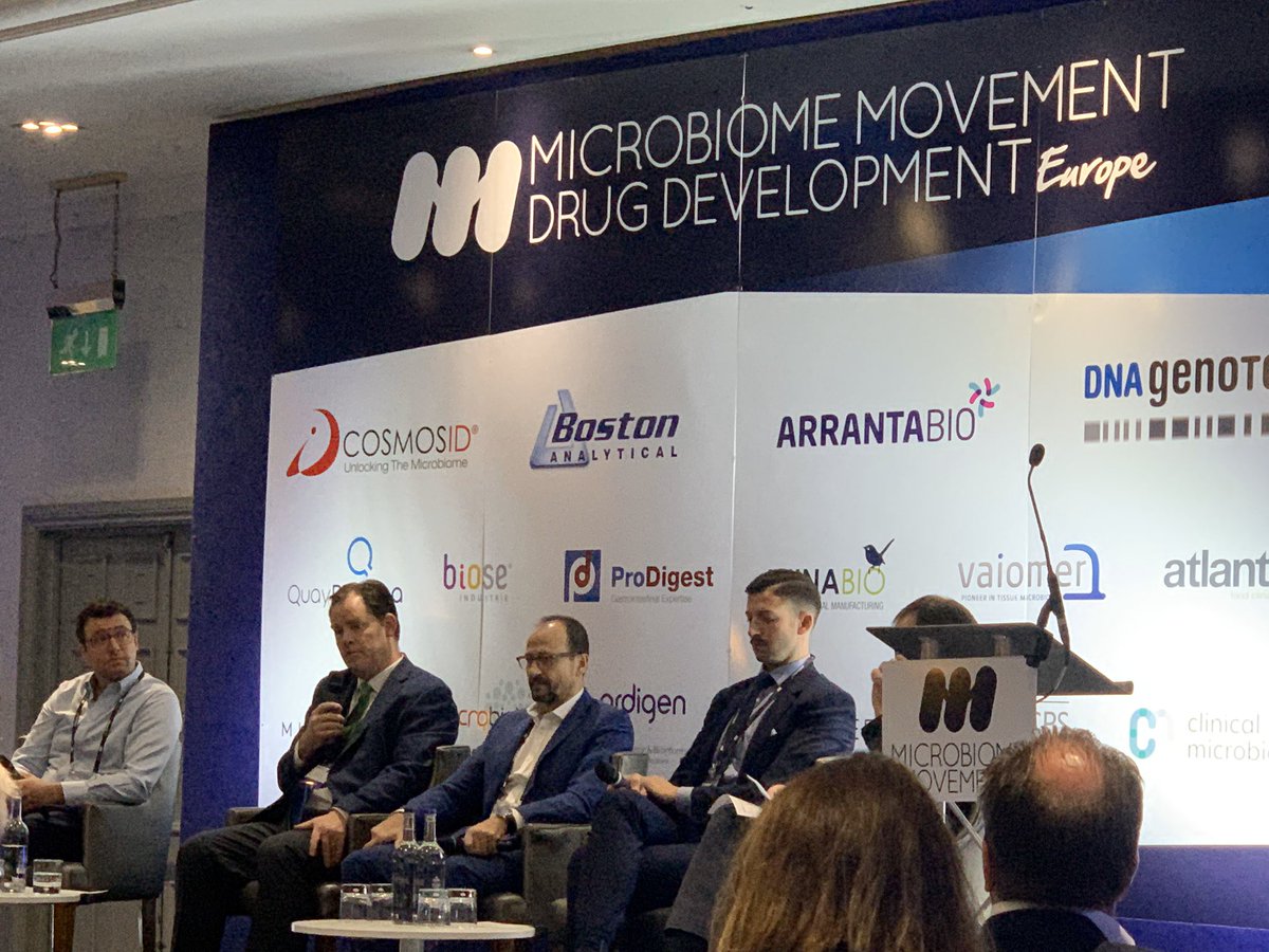 Microbiome leadership panel discussion on current strategies on how to take microbiome therapy to market #microbiomemvnt #fmt #microbiome
