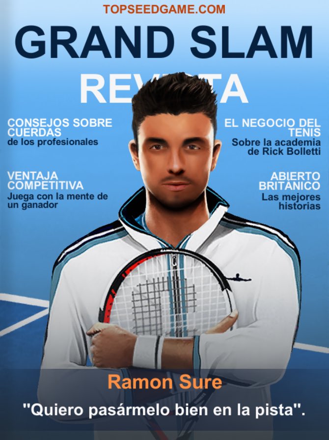 RamonSure's tweet photo. ¡Descarga TOP SEED - Tennis Manager, el juego de tenis número 1 del mundo!
¡Es GRATUITO!
https://t.co/CSuNnWeNg9 https://t.co/BtfWzUckca
