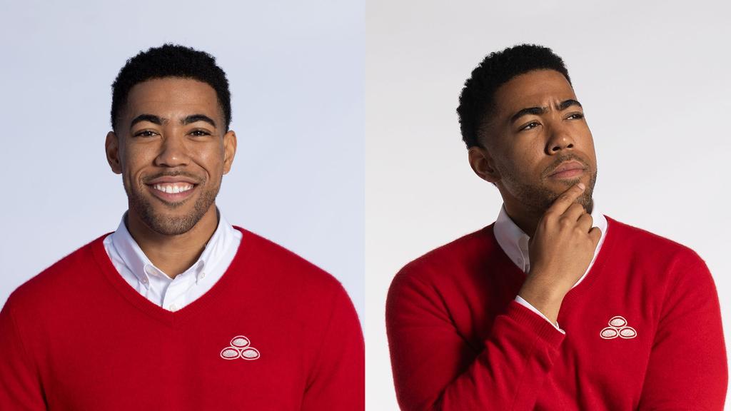 I’m getting a new badge at the office! Which pic should I pick? 😁 or 🤔?