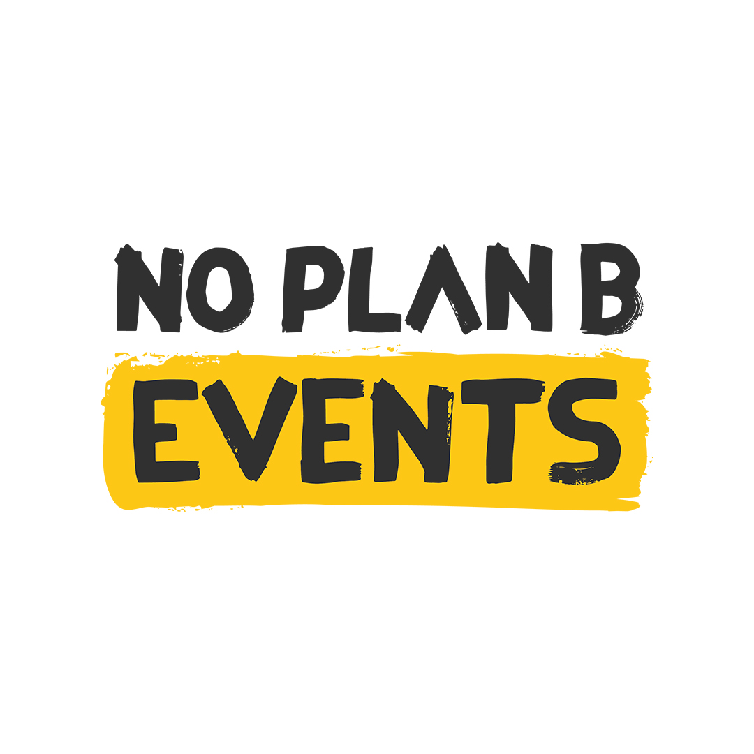 No Plan B Events were looking for a vibrant, eye catching logo design with a human touch to launch their start-up. A combination of hand drawn brush strokes and a punchy black/yellow colour palette achieved this.