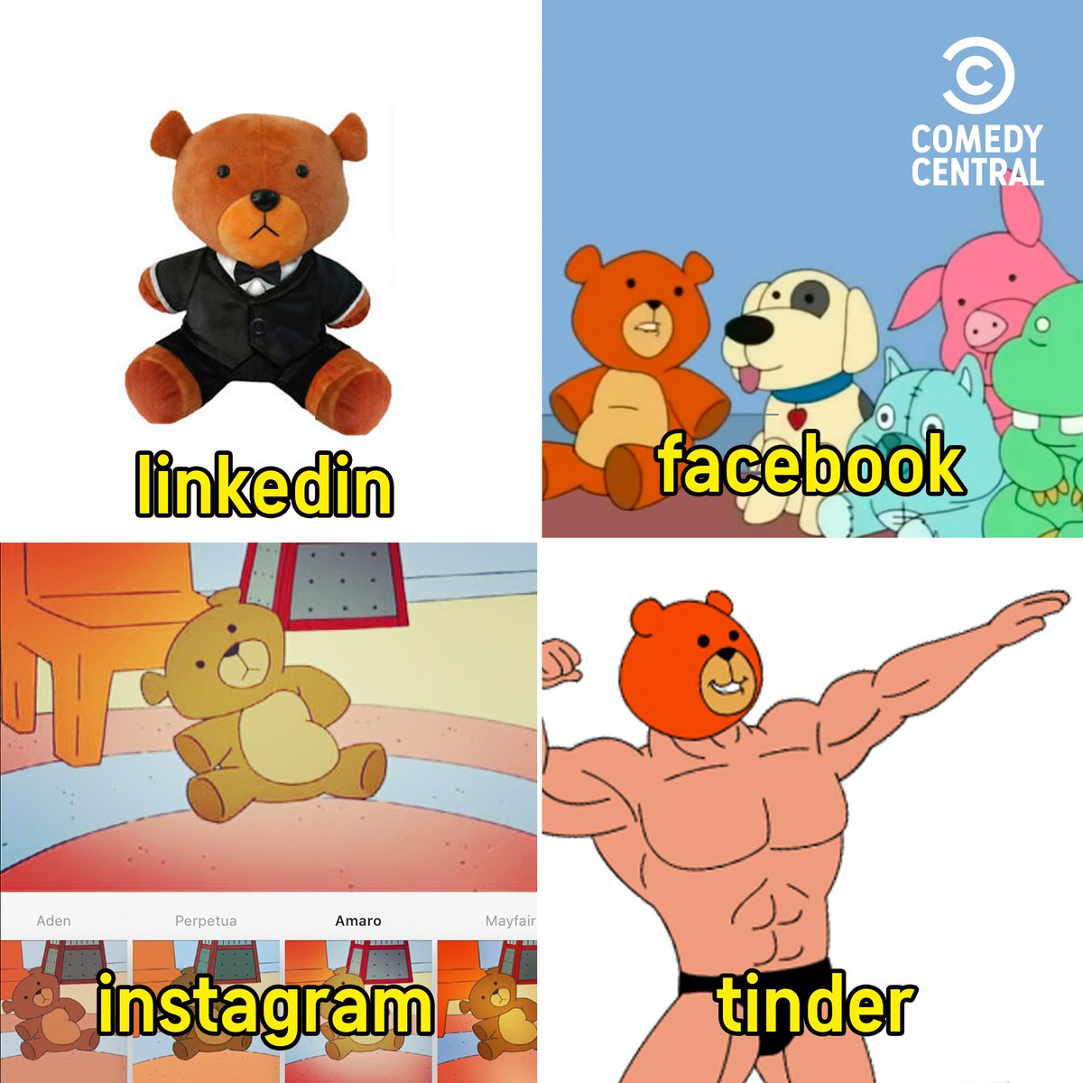 ComedyCentralNL's tweet photo. Het zit allemaal in Stewie's hoofd.
#ComedyCentral #ComedyCentralNL #FamilyGuy #Meme #Rupert #Bear https://t.co/B2C0jgMIfd