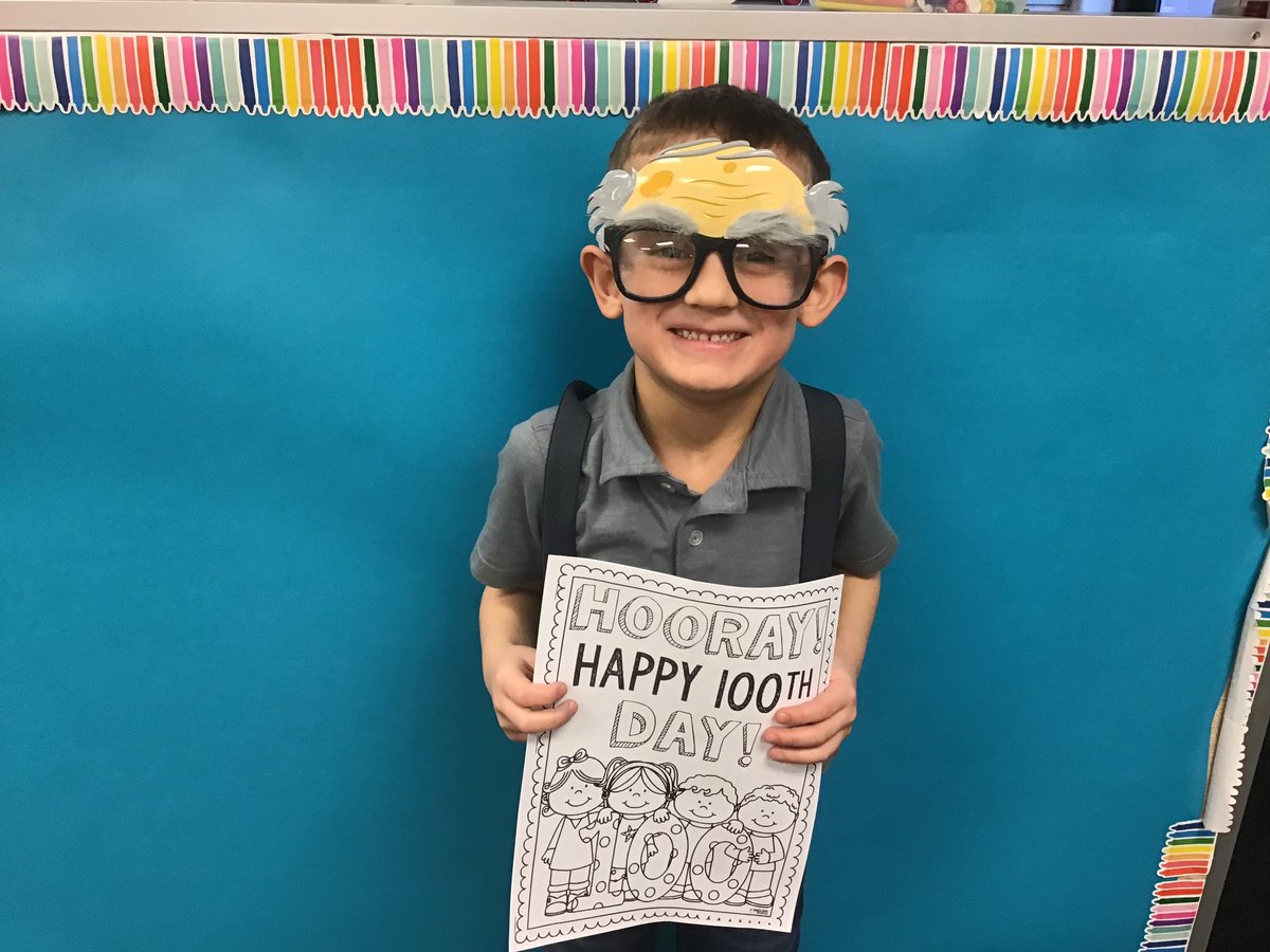 Happy 100th day of school! #NBSColtPride