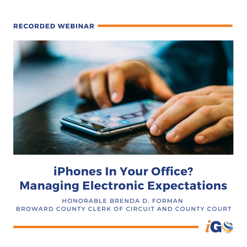 With approximately 95% of adults in the U.S. owning a mobile phone, how can organizations harness employees’ use of their smartphones while managing electronic expectations in the workplace? Watch this recorded webinar now: ow.ly/tHfe50yc85w