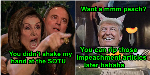TN_WX's tweet photo. #NancytheRipper #WednesdayWisdom #TehranNancy    #WednesdayThoughts #NancyPelosiIsADisgrace #NancyPelosiMustStepDown #PelosiTantrum #TrumpRocks #RIPDemocrats #SOTUS2020 #HandShakeGate https://t.co/e9v2jyiOW6