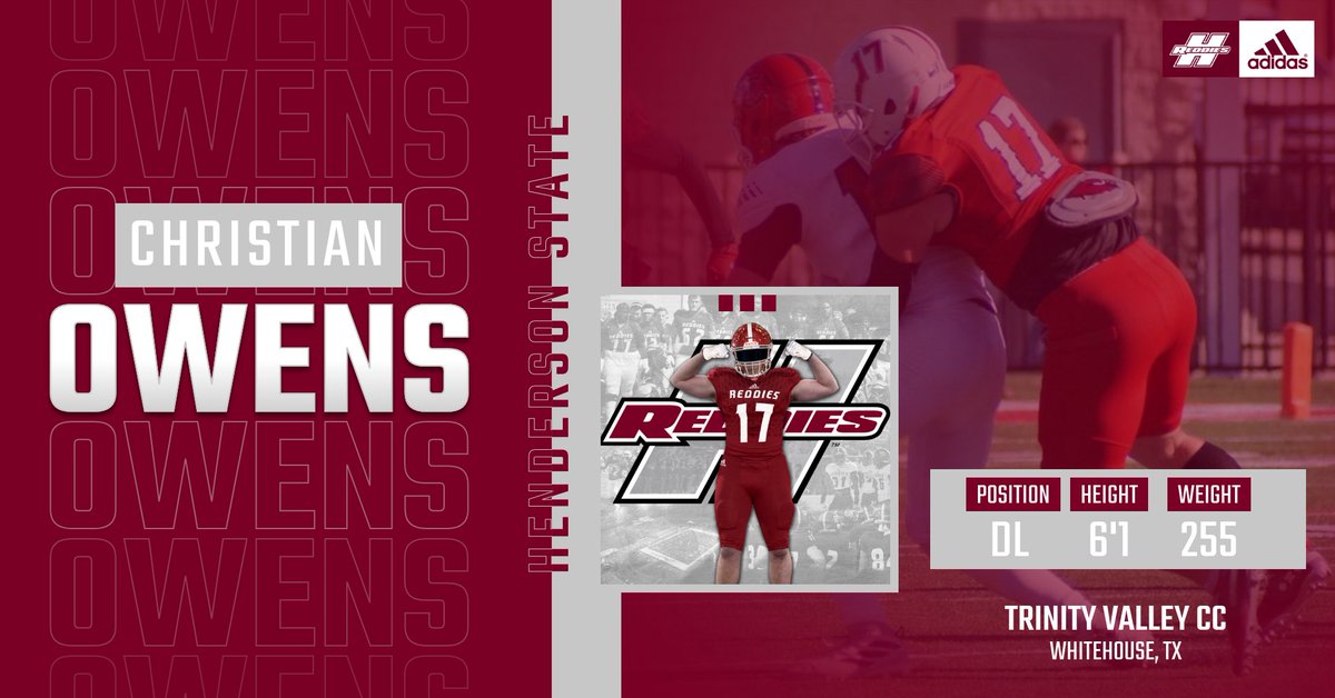 There's another BIG defensive line pickup for the Reddies out of the Lone Star State!

Welcome to the family, @Thick_Owens! 💪

🎥hudl.com/video/3/528620…

#NSD20 /// #CodeRed 🚨