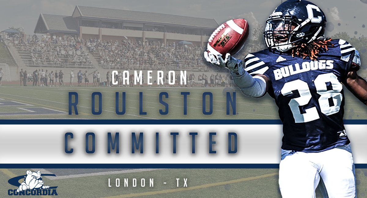 CUNEFootball's tweet photo. We'd like to welcome Cameron Roulston to the Bulldog family! #RTB https://t.co/9HRhH7DrQa
