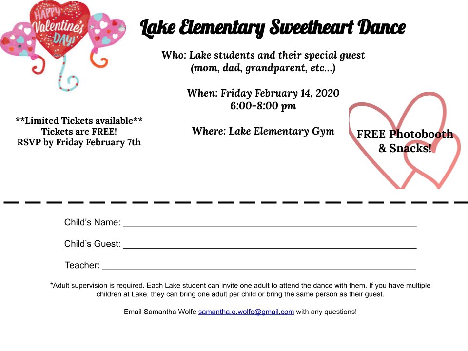 Lake Elementary PTA tweet media