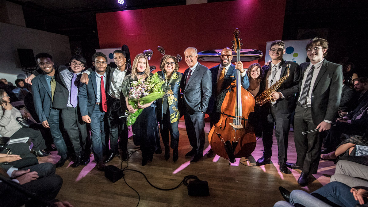 WestsWeb's tweet photo. Wests are proud to be continued supporters of the JAZZ HOUSE KiDS. This year it took place in the cutting edge setting of the Ralph Pucci International New York gallery. The evening was a joy, with host Christian McBride joined by his good friend, Diana Krall. We had a blast! https://t.co/w1WtshwVZu