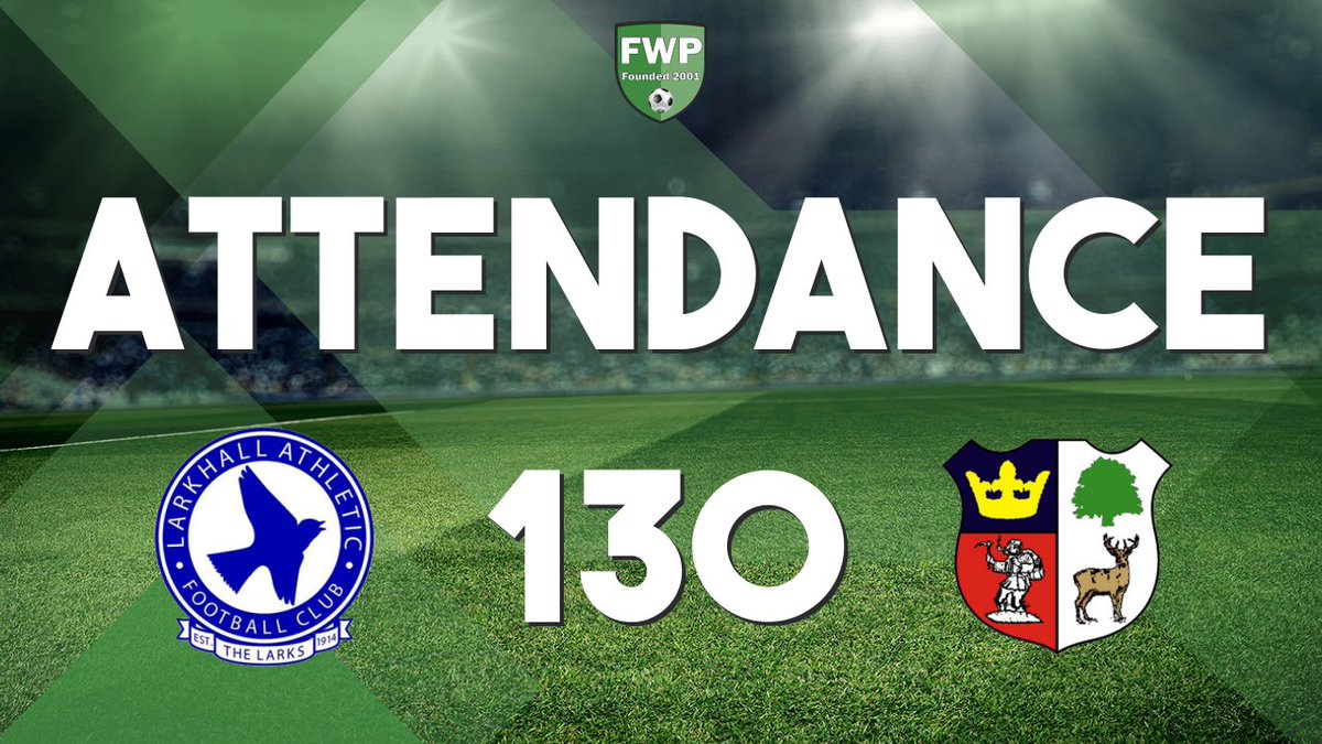 FWPCinderfordT's tweet photo. ATTENDANCE: Larkhall Athletic v @FWPCinderfordT - 130 https://t.co/C9R2Q4m1vm https://t.co/wSCsNBjl0u