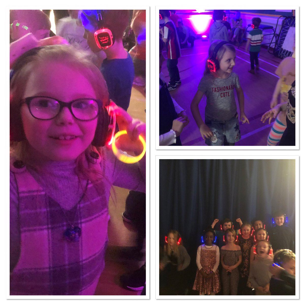 StMargaretsRCPS's tweet photo. A wonderful Silent Disco @HYWsilentdisco tonight organised by our fabulous Parent Council Fundraising Group! A big thank you to those who supported and helped to make our memorable night good fun! Just look at these moves 👇 https://t.co/ri8FlqAojs