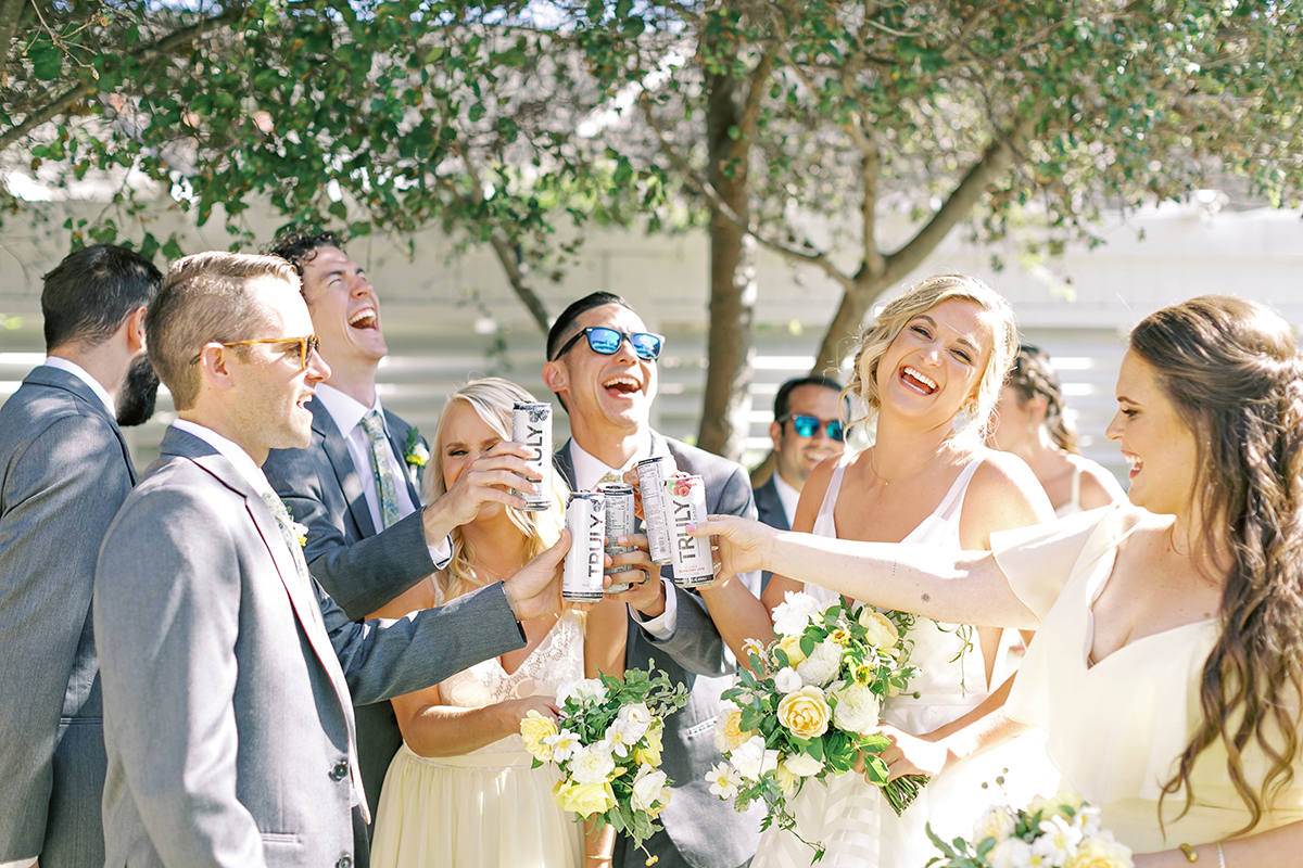 We hope you're TRULY, madly, and deeply in love on your wedding day 💍💕 <a href="/trulyseltzer/">Truly</a> #laubergedelmar 📸: @allielindseyphotography ow.ly/oxCe50y7uDc