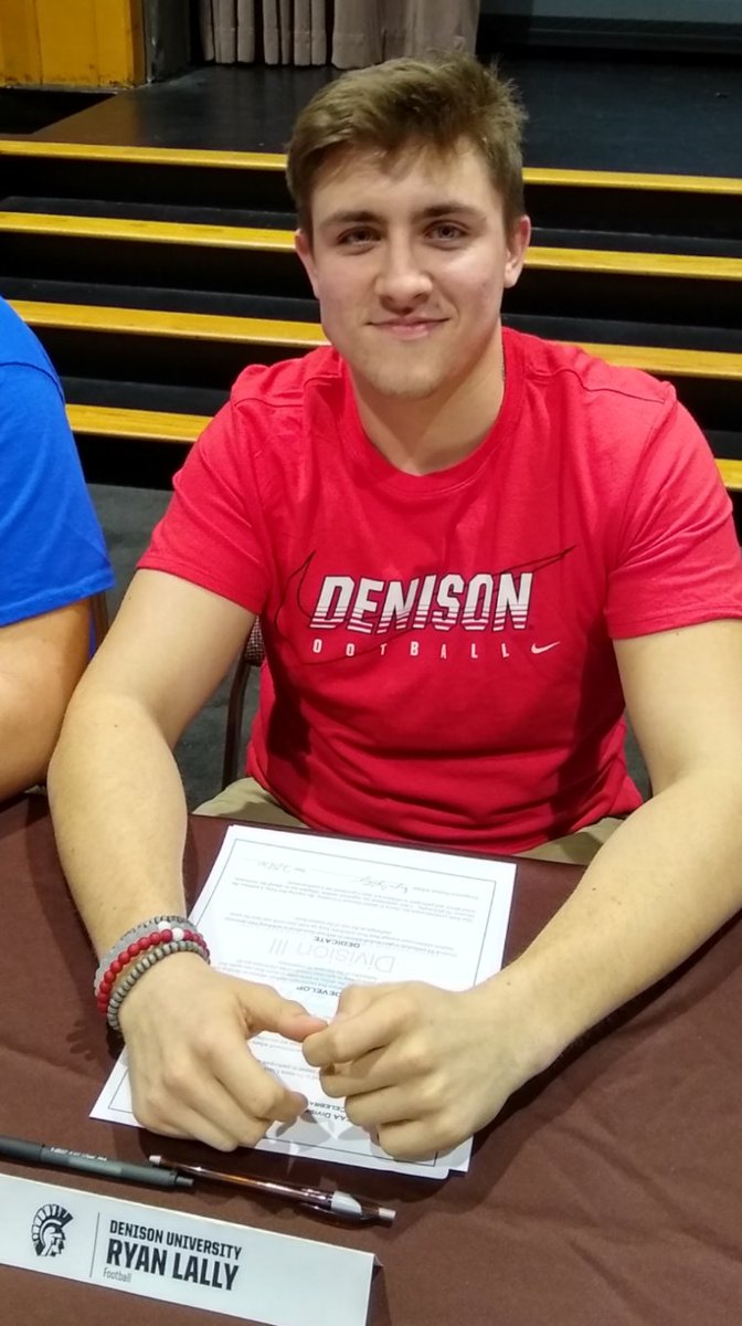 CyndyLally's tweet photo. Proud Mom moment: He's fully committed now. #NationalSigningDay #rolldenny #DUFootball #classof2024 #hailSpartans #RBFootball https://t.co/NbQ4eXO6Po