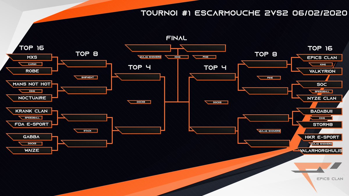 🏆GAMISPORT 2V2 COD🏆

Retrouvez <a href="/FryZ_TV/">FryZMW</a> &amp; <a href="/VirusMaitre/">Maitre-ViRuS</a> notre duo <a href="/CallofDuty/">Call of Duty</a> qui participe Demain soir 20H, au tournoi 2v2 Escarmouche, organisé par <a href="/clan_epics/">EpicS Clan</a> ! 

Bonne chance à eux 🔥✌️

<a href="/PlayStation/">PlayStation</a>