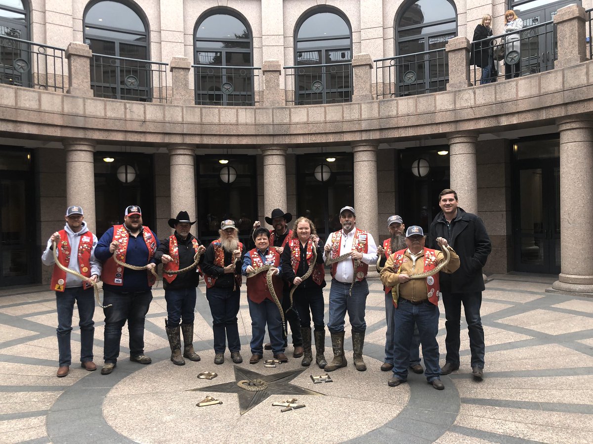 RepStanLambert's tweet photo. From snakes to snow to #broadband expansion for #rural communities.  Just another day in the #txlege!   #HD71 https://t.co/6kYn1k7Bvt