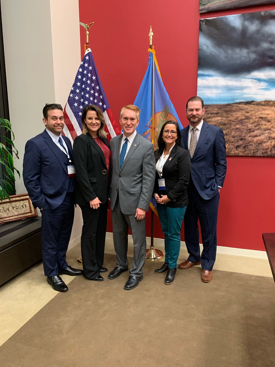 @NaiopTulsa had a great meeting with <a href="/SenatorLankford/">Sen. James Lankford</a>!