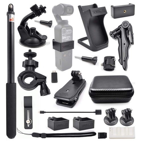 WatchyWatch's tweet image. Deal #3592 STARTRC 21 in 1 Expansion Accessories Kit for Handheld Camera DJI OSMO Pocket | Ohio State Gift Style Deals Camille Claudel Fashion ⌚ Feb,05,2020 10:32:15 PM  🔗  is.gd/QnfQg5