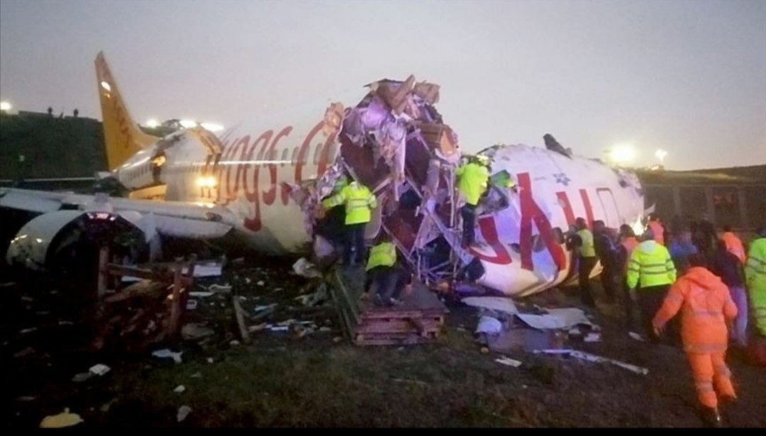 #pegasus Ailesine ve havacılık camiasına büyük geçmiş olsun..