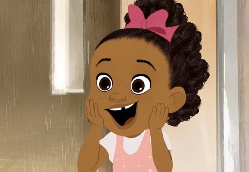 HessElmLibrary's tweet image. Miss. Melanie’s reaction to hearing #HairLove sold out on the first day of @Scholastic Book Fair! 💕