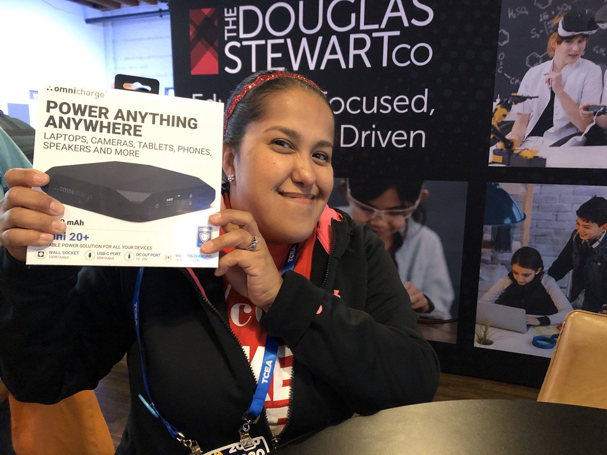 Thank you to the Douglas Stewart Co! #TCEA2020 #thedouglasstewartco