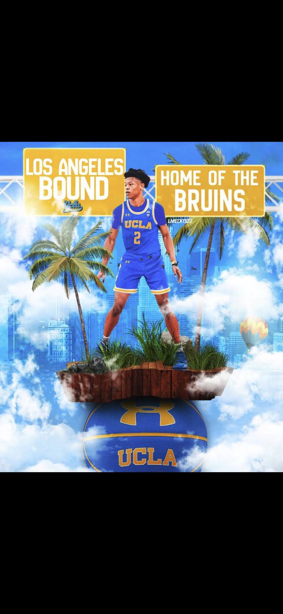 Bless to say I’m 110% committed to Ucla 4’s up💛💙💛💙