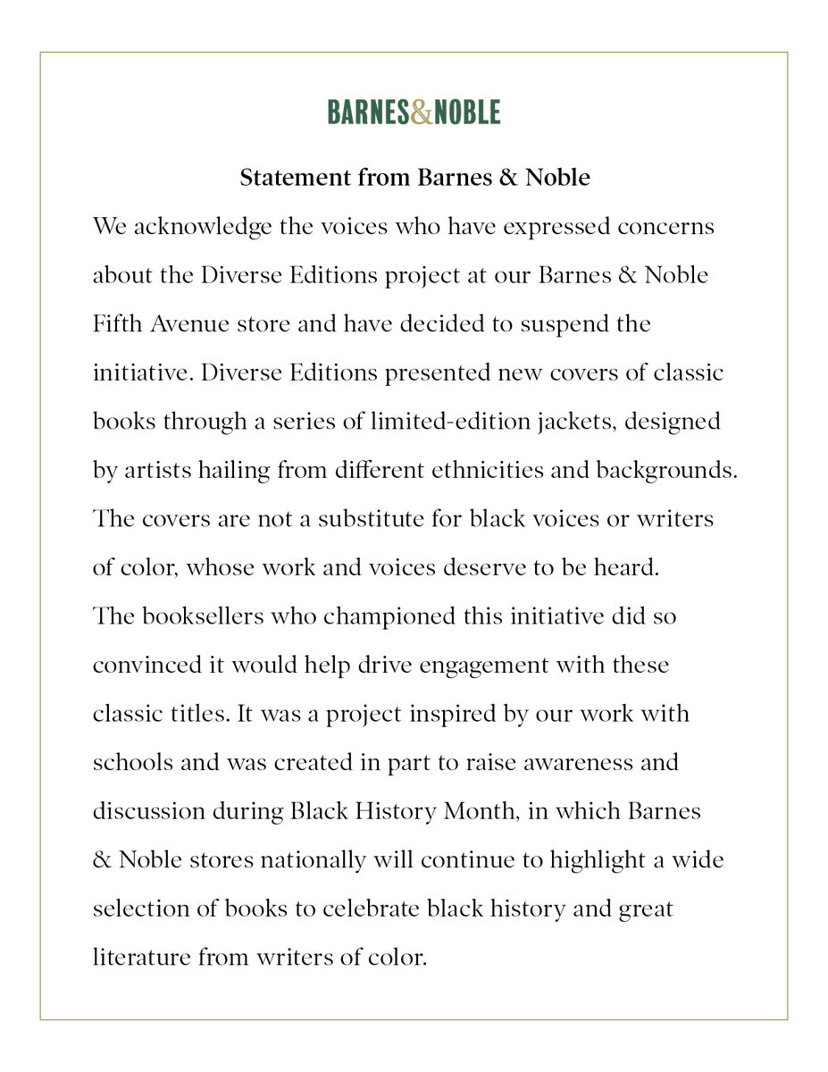 Barnes Noble On Twitter The Diverse Editions Event At Our