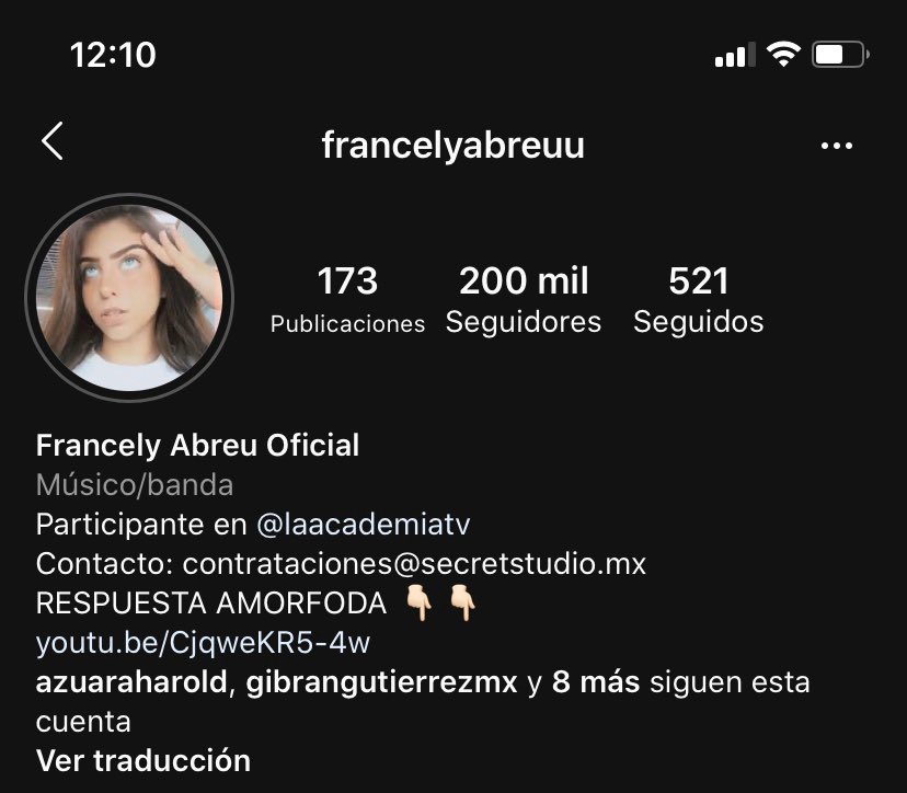majo_una's tweet photo. Francely ya llegó a los 200k en Instagram y a 173k en YouTube 🤯
Cuando yo la empecé a seguir al inicio de la academia, tenía menos de 30k en cada una😯
Im so proud! https://t.co/n85c7Eg079
