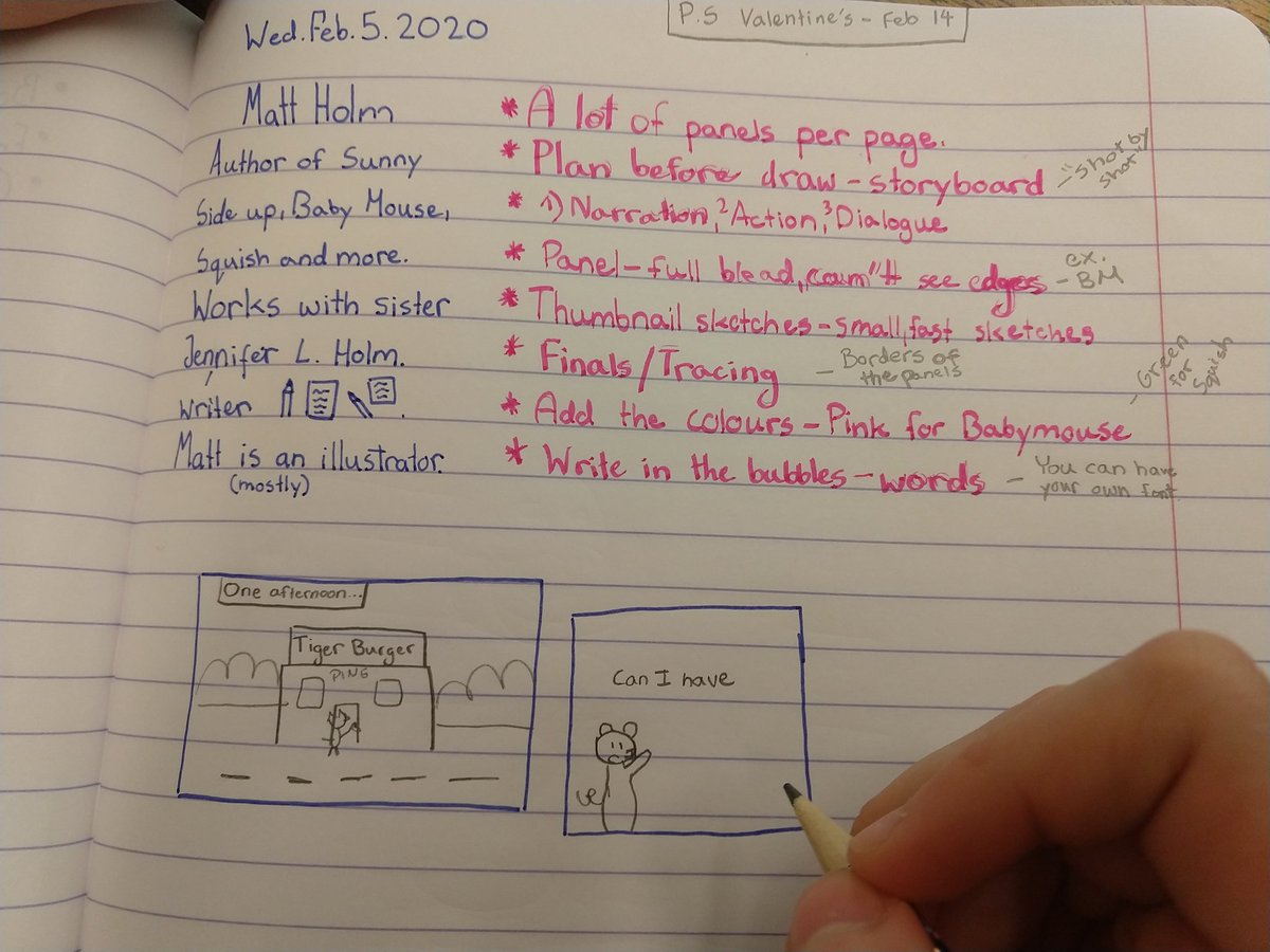 jedcole's tweet photo. #ASW #MYPY1 the second session with @mattholm  saw students develop understanding of how to bring words and graphics together. #Organizational skills had a purpose during the workshop, as notemaking was student choice #creativity #risktakers https://t.co/BdM1LMtFRE