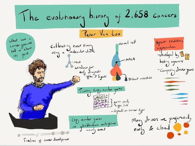 The Crick (@thecrick) on Twitter photo 📰 By analysing 47 million genetic changes in 2,658 tumours, a team led by our <a href="/VanLooLab/">Peter Van Loo</a> and <a href="/emblebi/">EMBL-EBI</a> has found that there can be genetic signs of cancer years earlier than we thought.
✏️ <a href="/ATJCagan/">Alex Cagan</a> | #pcawg | Read the full story ➡️ crick.ac.uk/news/2020-02-0… 📰 By analysing 47 million genetic changes in 2,658 tumours, a team led by our <a href="/VanLooLab/">Peter Van Loo</a> and <a href="/emblebi/">EMBL-EBI</a> has found that there can be genetic signs of cancer years earlier than we thought.
✏️ <a href="/ATJCagan/">Alex Cagan</a> | #pcawg | Read the full story ➡️ crick.ac.uk/news/2020-02-0…
