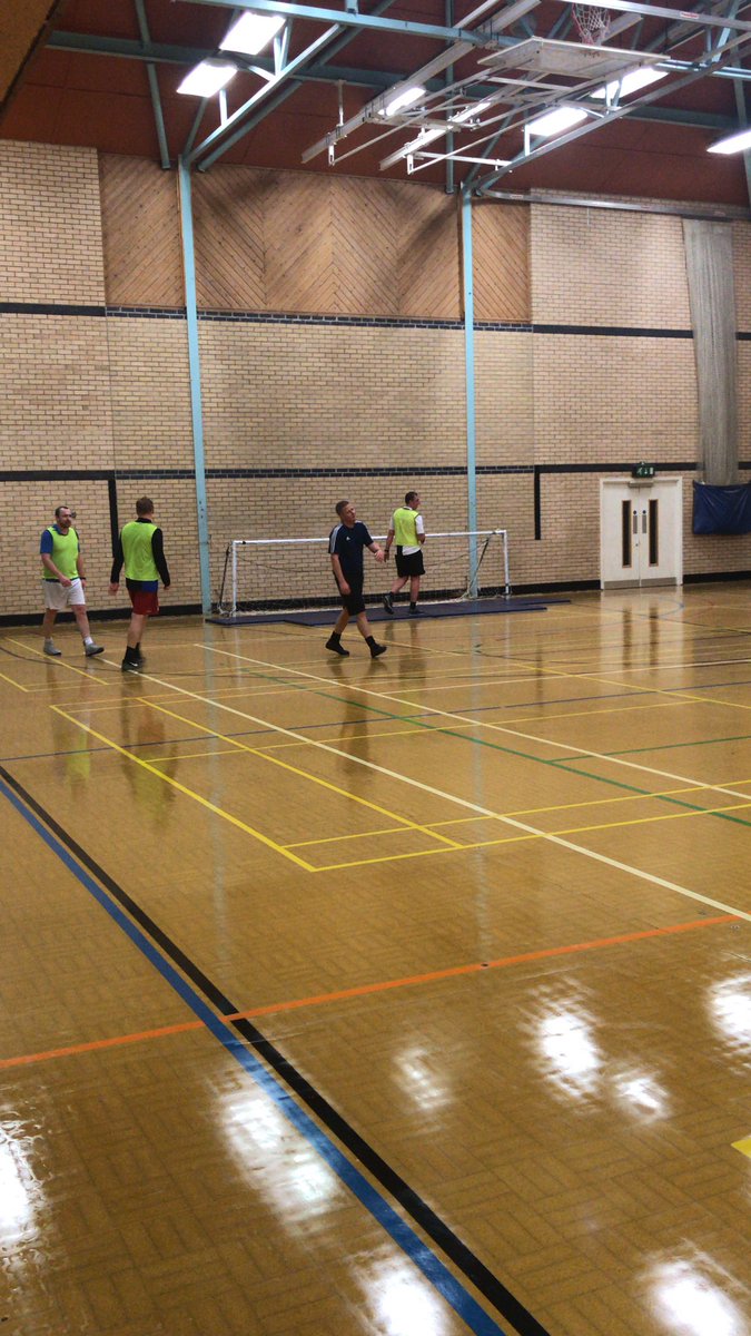 Indoor Training for the lads tonight