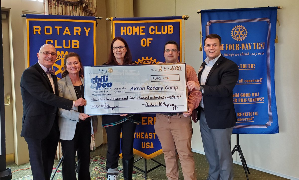 Akron Rotary tweet media