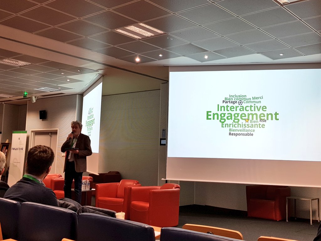 championsdudigi's tweet photo. #thinkfoot2020
Bravo à @NewsTankFoot pour ces conférences très instructives et enrichissantes👏
Un mot important sur cette journée : ENGAGEMENT
➡️Ce sont les marques, clubs et médias qui s'engagent et produisent un contenu qui a du sens qui feront la différence à l'avenir. https://t.co/vAnk0YZ3rK