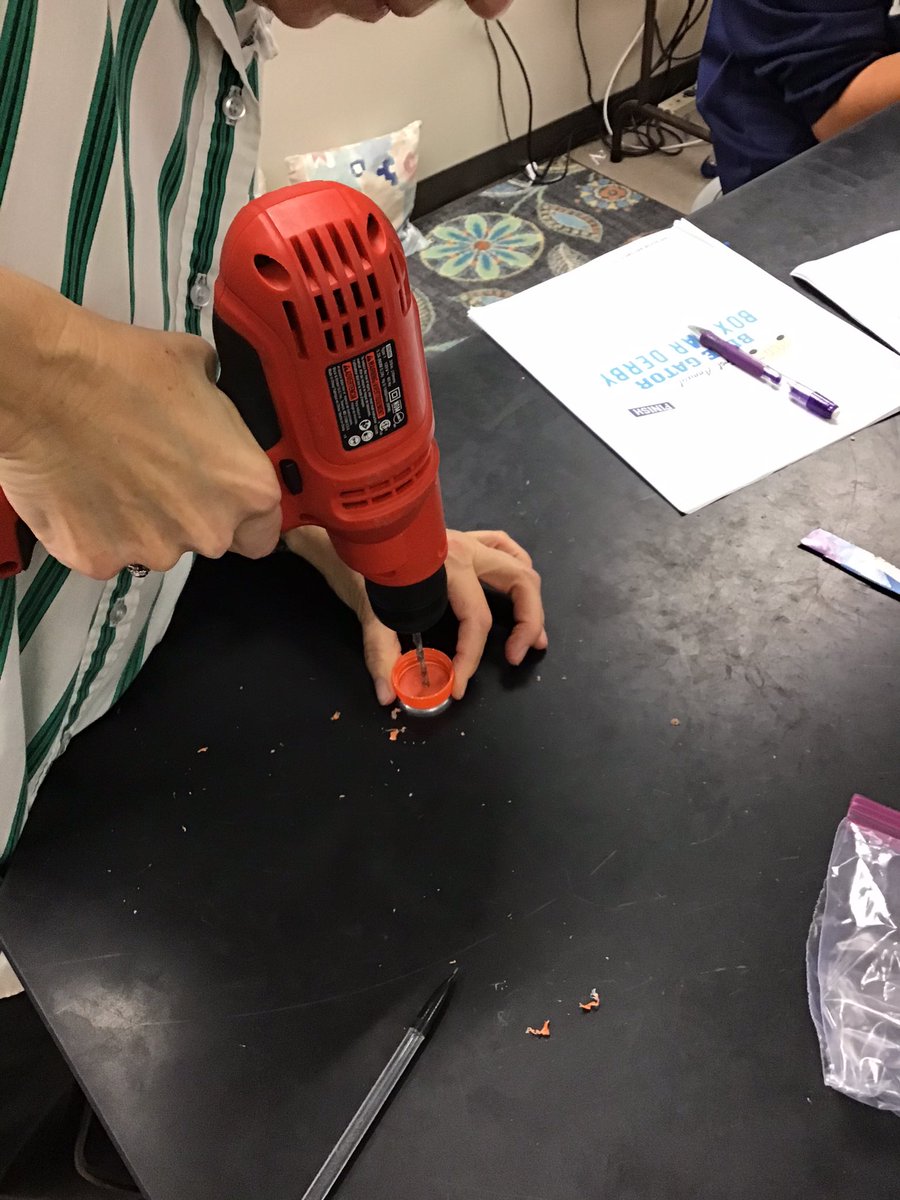 bluegators6th's tweet photo. A little bit of mechanical work, and then time to test designs for Mrs. LeMieux’s 2nd period math class! https://t.co/meNx4AtCEB
