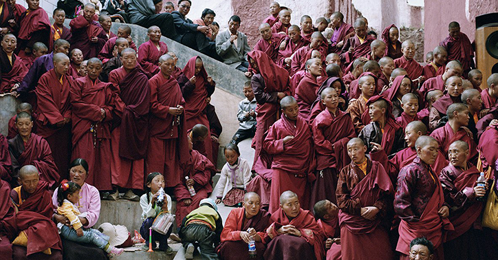 itsnicethat's tweet photo. Diving deep into Tibetan culture, photographer Rinchen Ato shows us decades of custom and culture > https://t.co/naA1BTeHlS https://t.co/4qcdnvLdF9