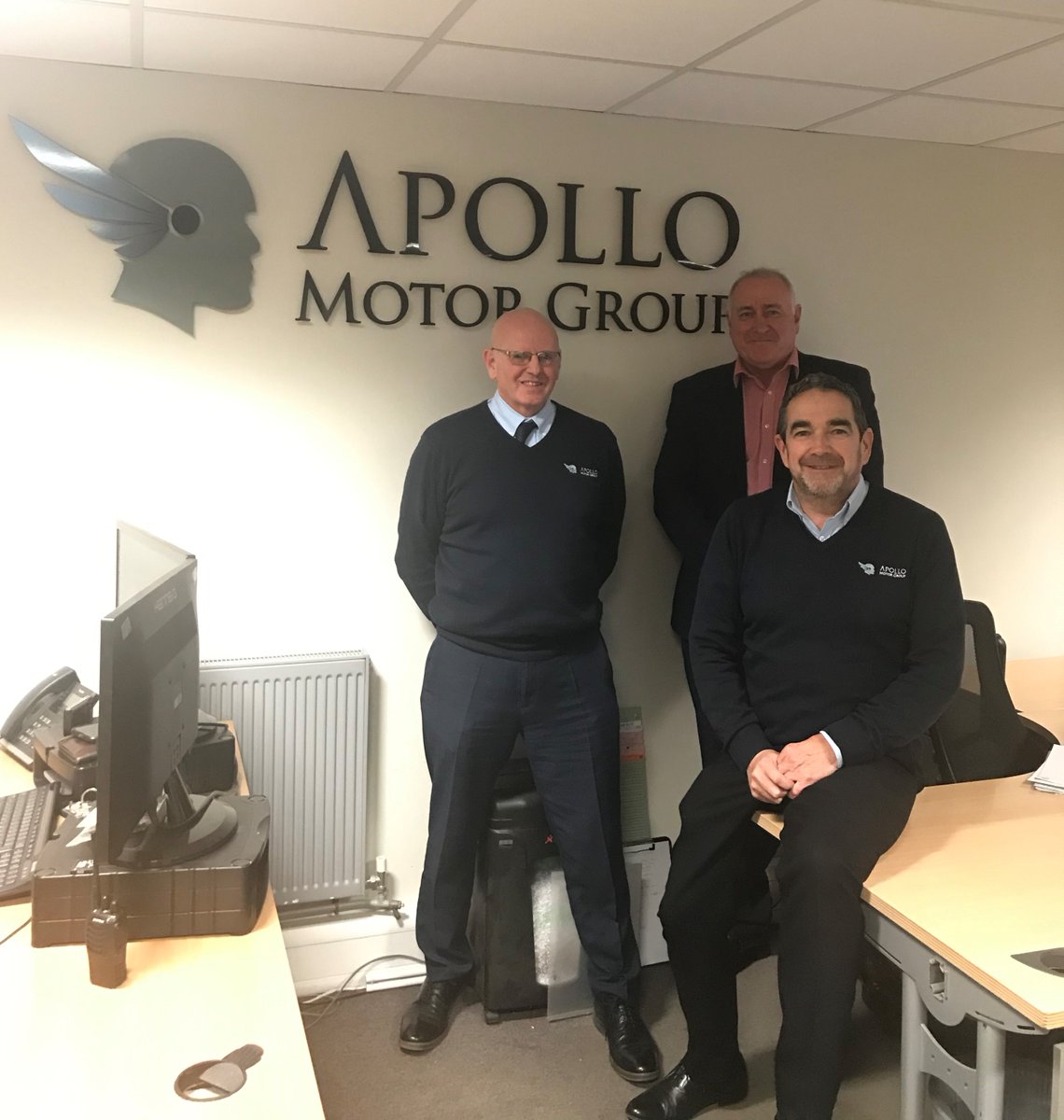 Jim Swann  and Derek Sellen from Apollo Motor Group welcomed us at their Basingstoke site this week. Their Academy now has 30 single skill apprentices, being trained by <a href="/RemitTraining/">Remit Training</a>. What a fantastic program, with Jim supporting and mentoring all of their apprentices...