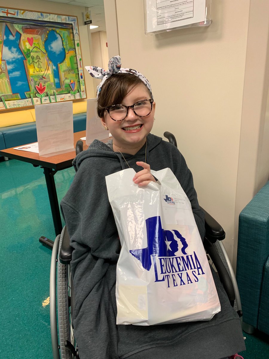 LeukemiaTexas's tweet photo. โCancer took a lot from us, but it grew us in ways you can never imagine. We have learned to be grateful for the good & bad days & never take anything for grantedโ -Kaylynโs Mom
Kayโs smile & sense of humor made for a great visit yesterday @LeukemiaMDA! #KayStrong https://t.co/skJidvd3S4